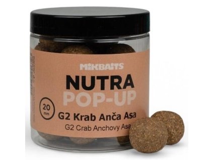 mikbaits nutra pop up 20 mm 250 ml
