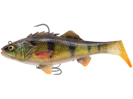 savage gear gumova nastraha 3d perch rtf fs brown perch