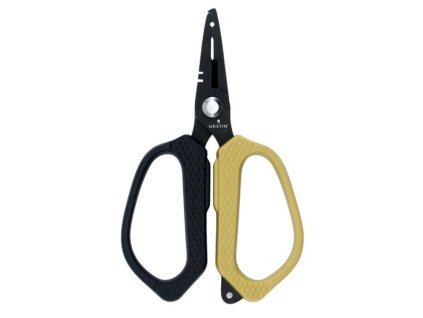 westin nuzky braid scissor splitring plier black sand