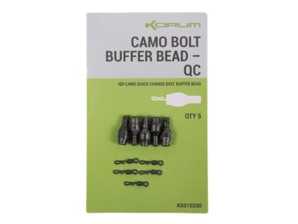 korum zavesky camo bolt buffer bead qc 5 ks