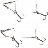 Savage Gear Návazec 1X7 Titanium Corkscrew Stinger 23kg 1/0