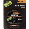 fox navazcova snurka edges hair braid brown 10 m