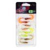 fox rage gumova nastraha micro grub mixed colour lure pack 4 cm (1)