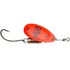 dam trpytka effzett spinner with single hooks sinking red
