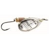 dam trpytka effzett spinner with single hooks sinking silver