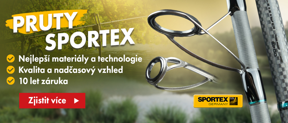 Kvalitní pruty Sportex