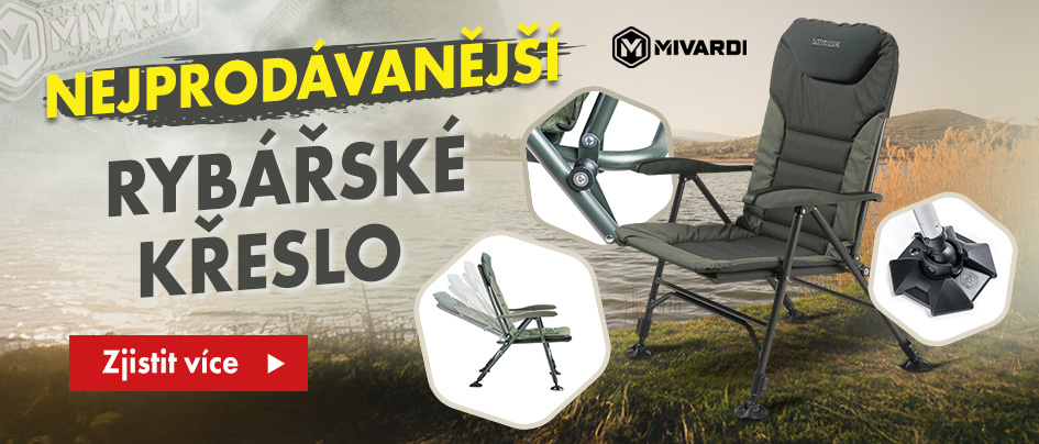 Nejlepší rybářské křeslo od Mivardi