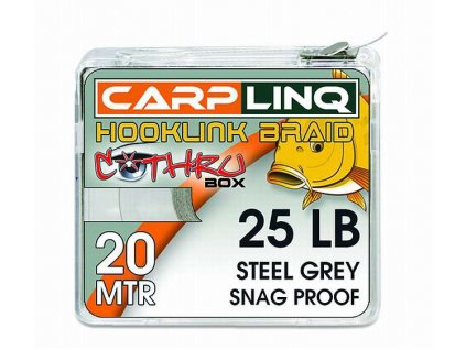 CARP LINQ Snag Proof hooklink 20m - Moos Green