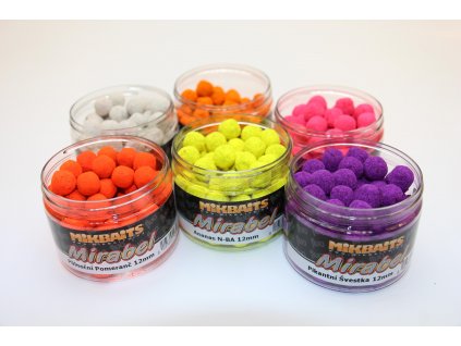 Mikbaits Mirabel Fluo boilie 150ml/12mm Fluo