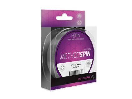 Vlasec Fin Method SPIN Šedý 150m