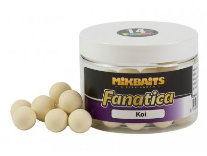 PLOVOUCÍ BOILIE MIKBAITS FANATICA POP-UP KOI 18MM/150ML