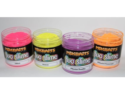 Mikbaits obalovací dip fluo slime 100g