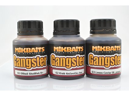 Mikbaits Dip Gangster 125 ml - G2 Ančovička&Krab&Asa