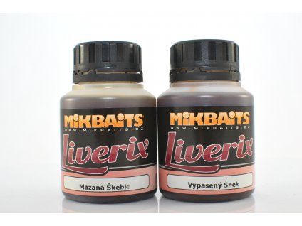 Mikbaits Dip LiveriX 125 ml - Mazaná Škeble