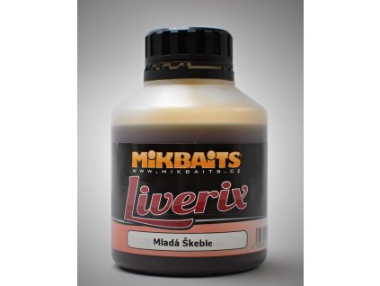 Mikbaits Booster Liverix 250ml - Mazaná škeble