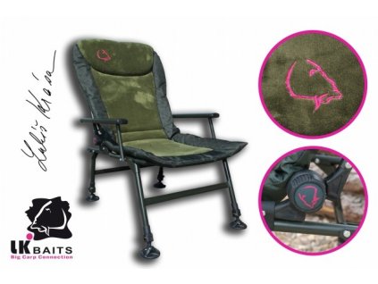 KŘESÍLKO LK BAITS  CAMO ARM CHAIR