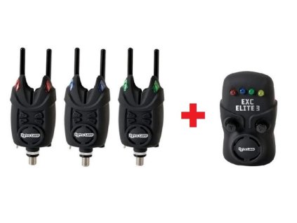 SADA HLÁSIČŮ EXTRA CARP BITE ALARM SET EXC ELITE 3+1