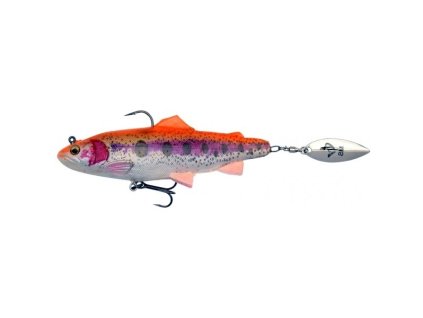 Savage Gear Pstruh 4D Spin Shad Trout MS Golden Albino