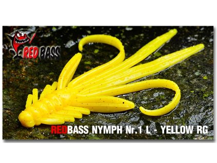 Red Bass Nymfa 80mm
