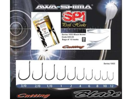 Háčky Cutting Blade 1053 - 10 ks