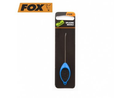 Fox edges jehla splicing needle blue