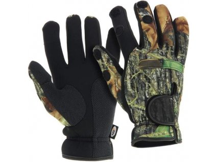 NGT Neoprén Rukavice Camo Gloves
