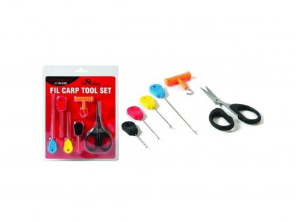 NGT Sada 6ks Baiting Needle & Scissor Set