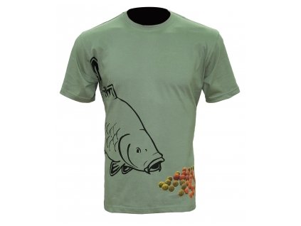 Zfish Tričko Boilie T shirt Olive Green