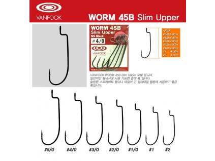 VANFOOK WORM 45B SLIM UPPER