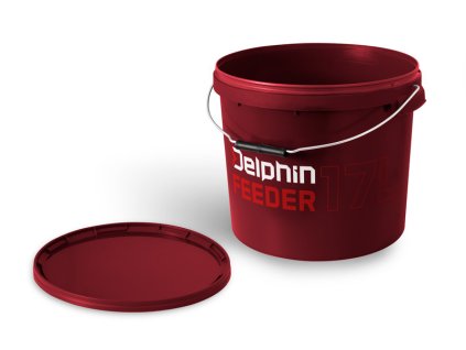 Okrouhlé vědro s víkem Delphin FEEDER 5