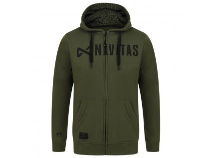 Mikina CORE Zip Hoody Green