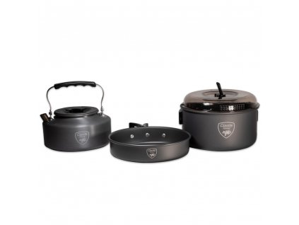 Sada nádobí s konvičkou 3 Piece Pan & Kettle Set