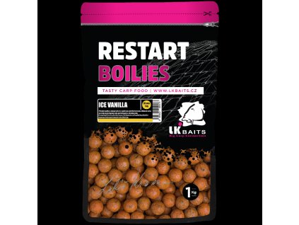 LK Baits ReStart Boilies Ice Vanilla