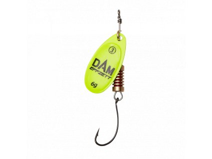 SINGLEHOOK SPINNER YELLOW