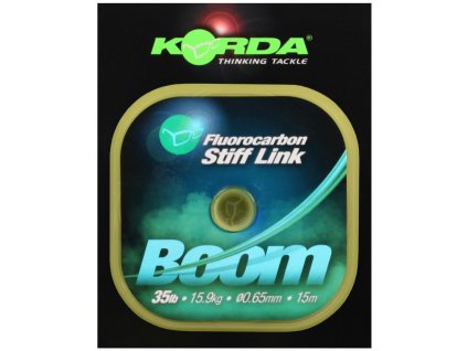 Korda Fluorocarbon Stiff Link Boom 15m 0,55mm 25lb