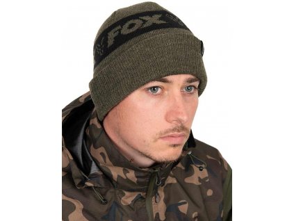 Fox Čepice Collection Beanie Hat Green Black 3