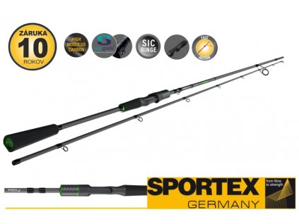 Přívlačový prut Sportex JIG Xpert Perch 213cm 3 15g