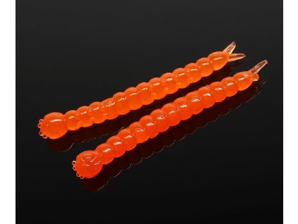 LIBRA LURES Slight Worm 38 Hot Orange 011 (Krill)