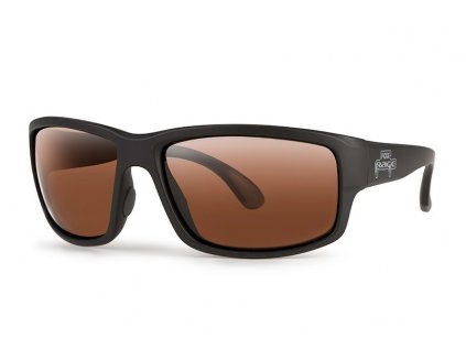 Brýle Floating Wrap Dark Grey Sunglasses Brown Lenses With Mirror Finish