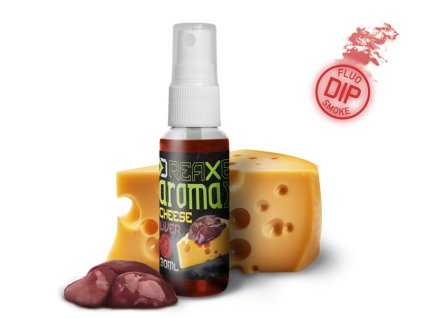 Dipovací sprej Delphin AromaX 30ml Sýr játra