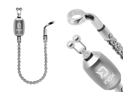 Kovový řetízkový indikátor záběru Delphin INOX 2