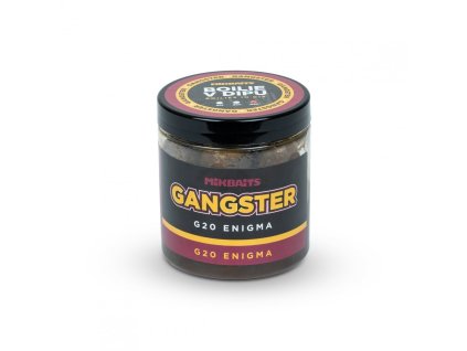 Gangster boilie v dipu 250ml G20 Enigma 20mm