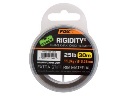 Fox Návazcový Vlasec Edges Rigidity Chod Filament