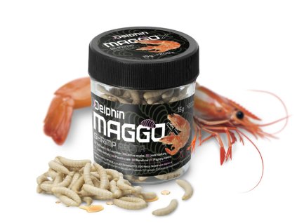 Umělá nástraha Delphin MaggoX Pop Up Kreveta