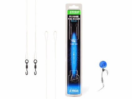 Zatavený Návazec Ronnie Rig Boom 18cm 30lbs 2