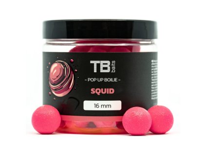 TB Baits Boilie Pop Up Squid + NHDC 16mm
