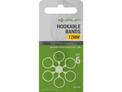 Korum kroužky Smokescreen Hookable Bands
