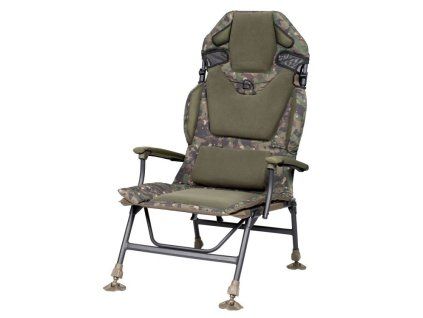 Trakker Křeslo Levelite Camo Longback Chair
