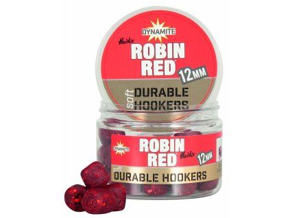 Pelety Dynamite Baits Durable Hookers Robin Red 12 mm