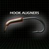 Rovnátka na háček Gardner Covert Hook Aligner - Small C-Tru Green ( průhledná zelená)